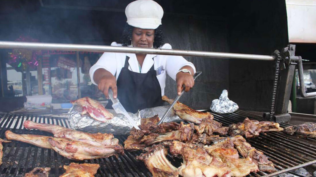 Chef Zipporah Nyambura roasts Nyama Choma